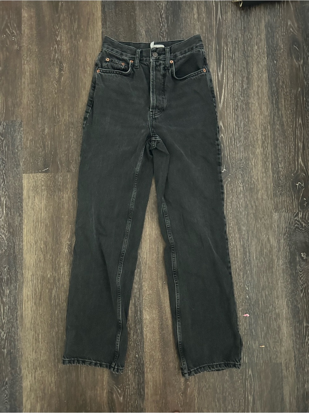 Topshop black denim jeans